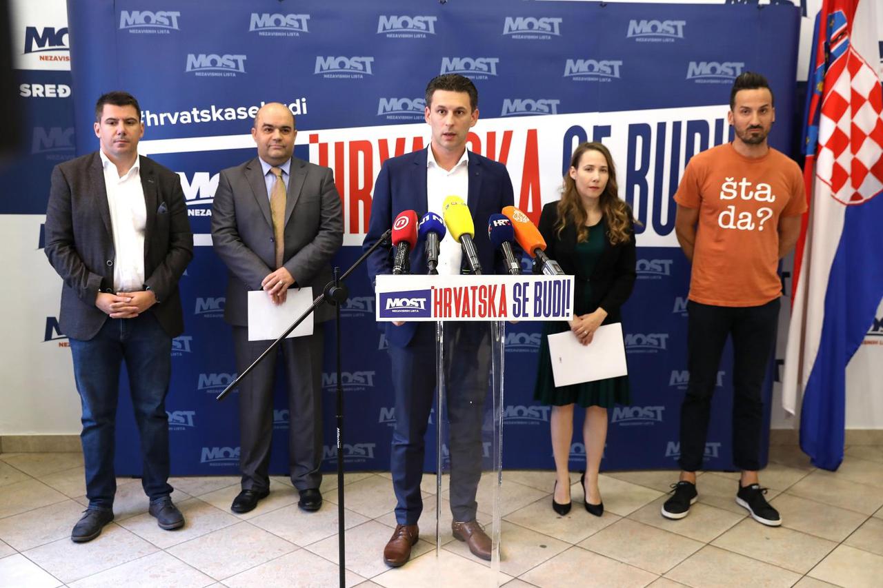 Zagreb: MOST predstavio program za parlamentarne izbore