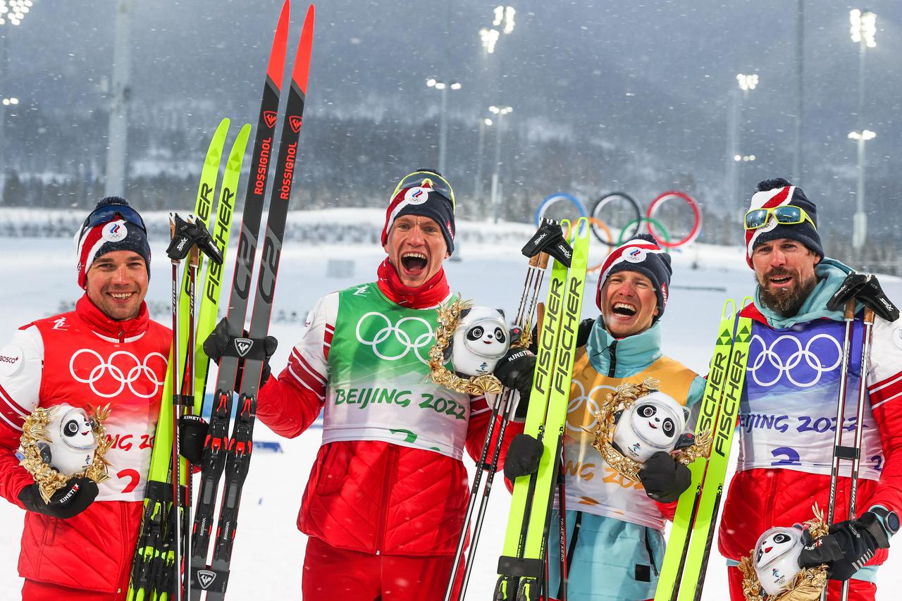 Beijing 2022 Olympics: cross-country skiing, men's 4x10km relay