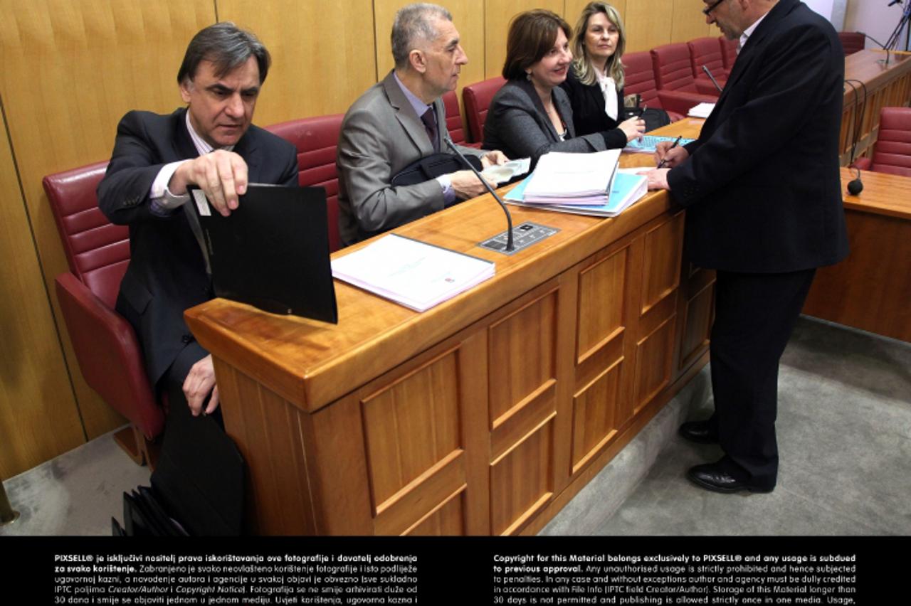 '23.02.2012., Zagreb - Raspravom o izvjescu Drzane revizije Sabor je nastavio redovitu sjednicu  Photo: Patrik Macek/Pixsell'
