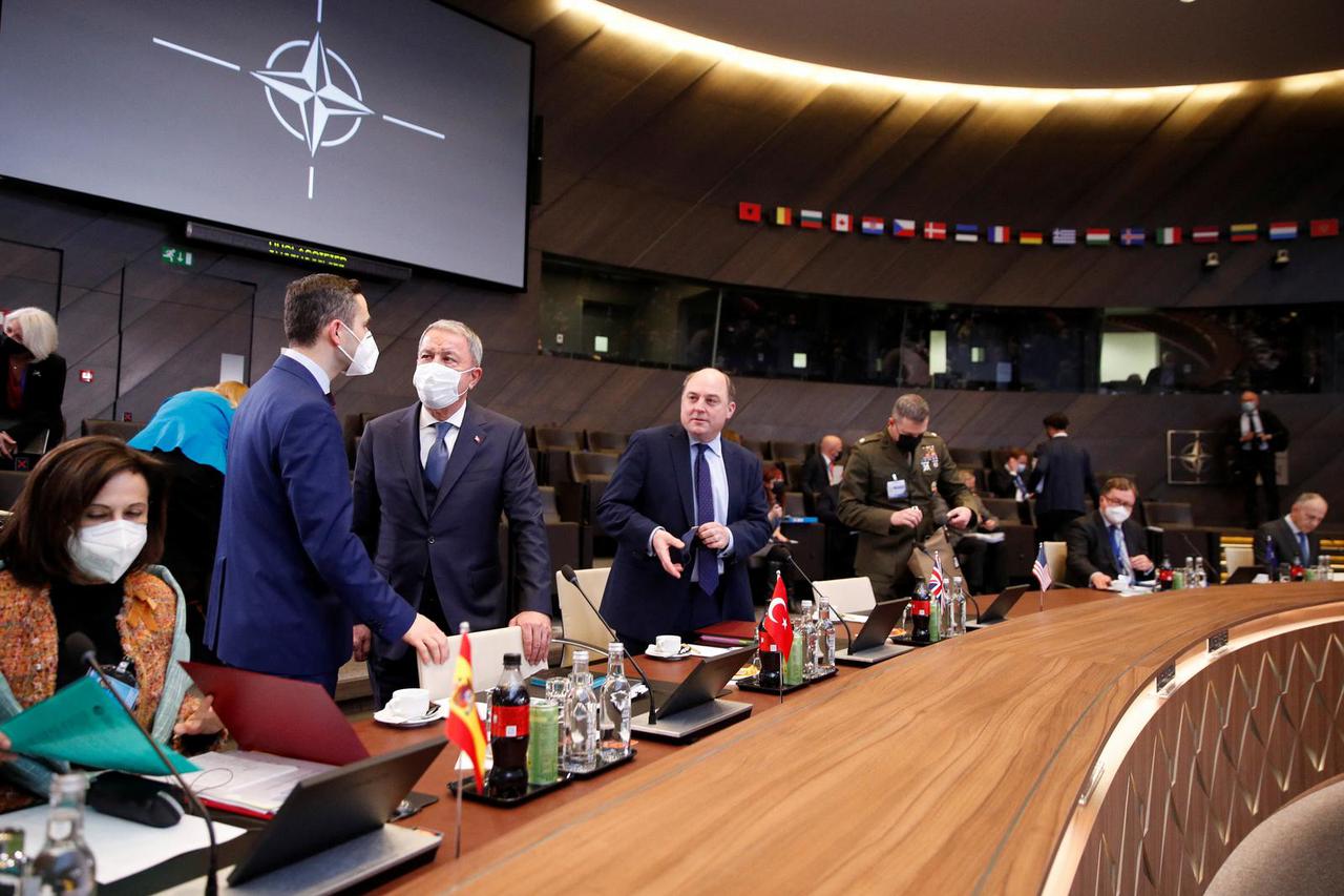 NATO Defence Ministers meeting in Brussels