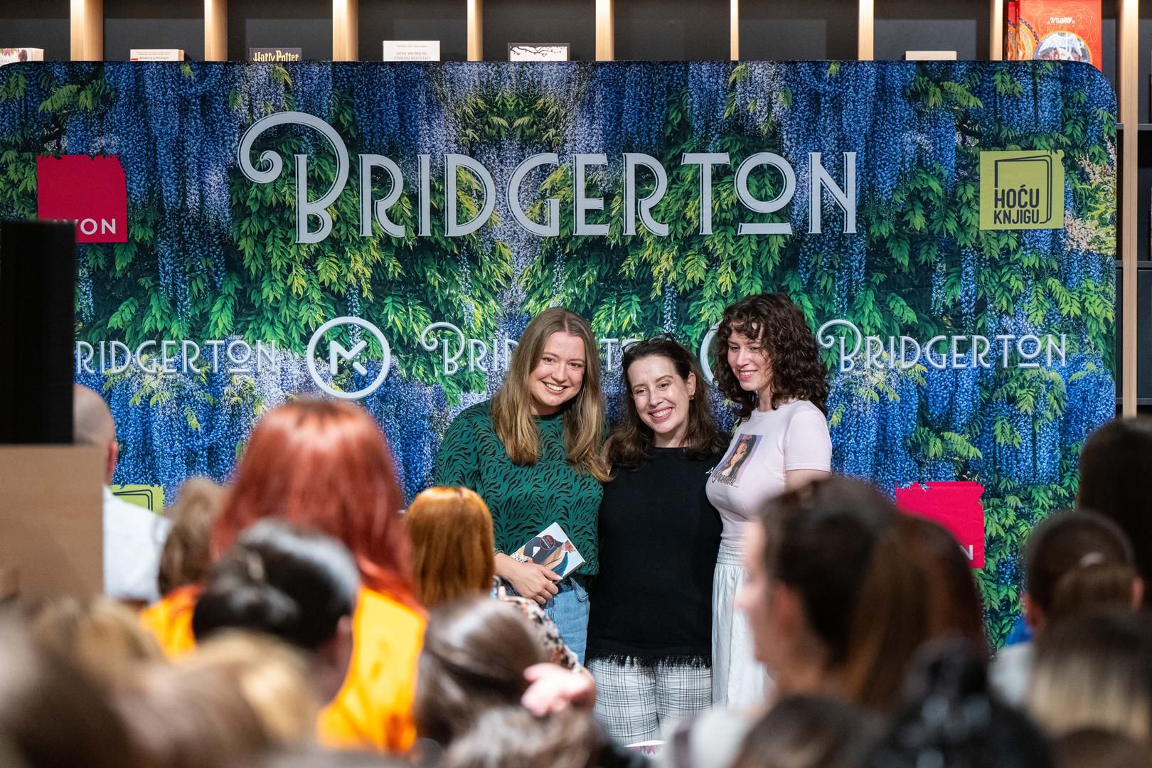 04.06.2024., Zagreb - Susret Julije Quinn, autorice serijala "Bridgerton" s citateljima u knjizari Hocu knjigu. Photo: Neva Zganec/PIXSELL