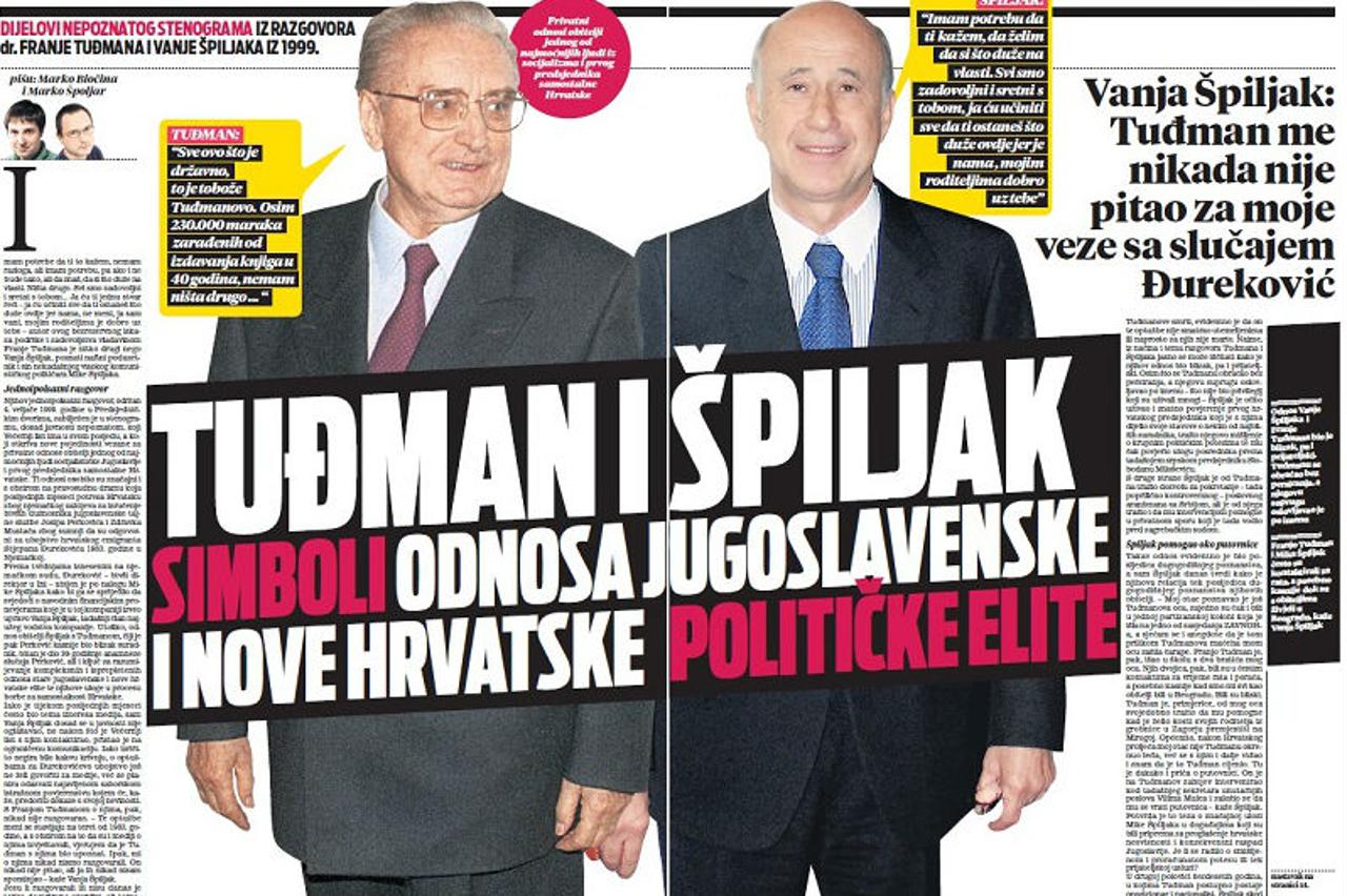 Franjo Tuđman i Vanja Špiljak