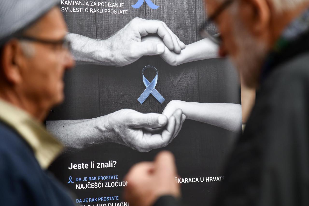 Zagreb: Hrvatsko društvo bolesnika s rakom prostate organizira akciju Svi za njega