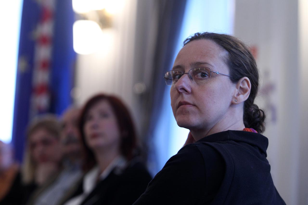 02.04.2014., Zagreb - U organizaciji Nacionalnog foruma u Novinarskom domu, odrzan je okrugli stol o kulturi.