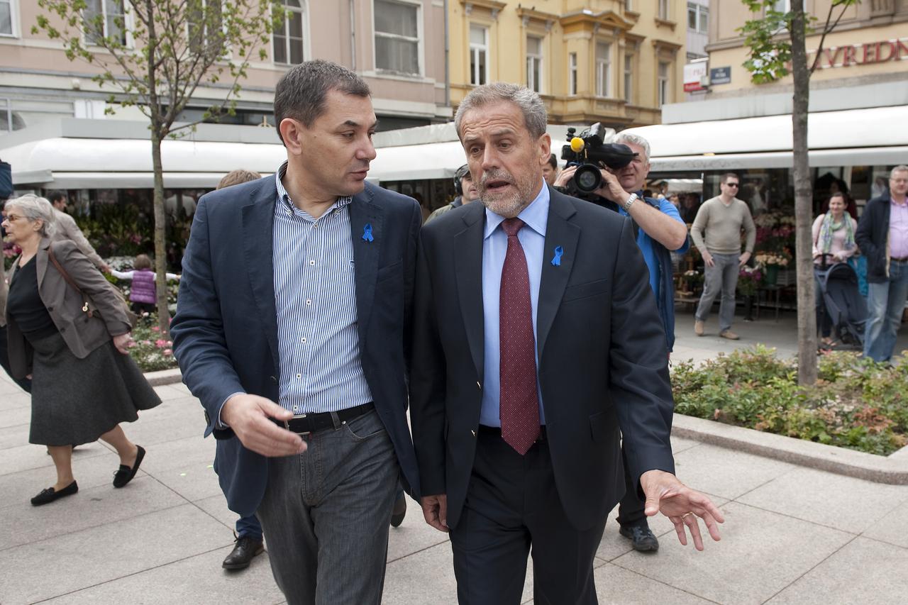 Gradonačelnik Milan Bandić i bliski mu suradnik Ivica Lovrić