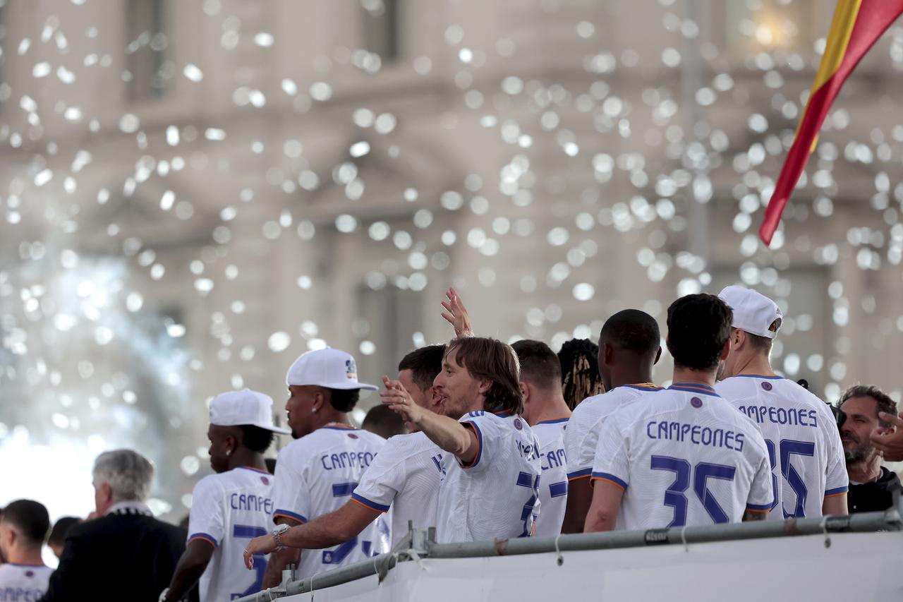 Real Madrid celebrates its 35th win in the Spanish football