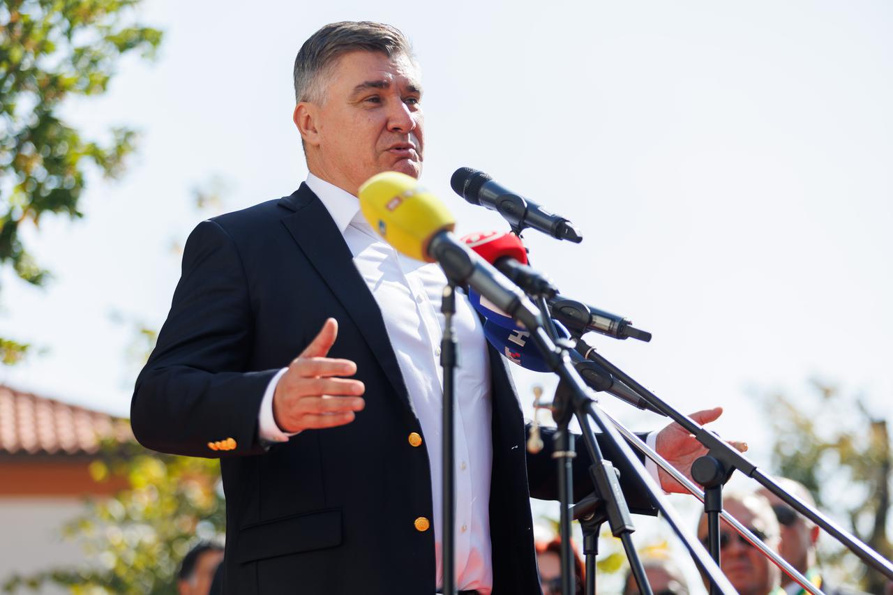 Kastav: Predsjednik Milanović sudjelovao na centralnom događaju "Pozdrav Beloj nedeji"