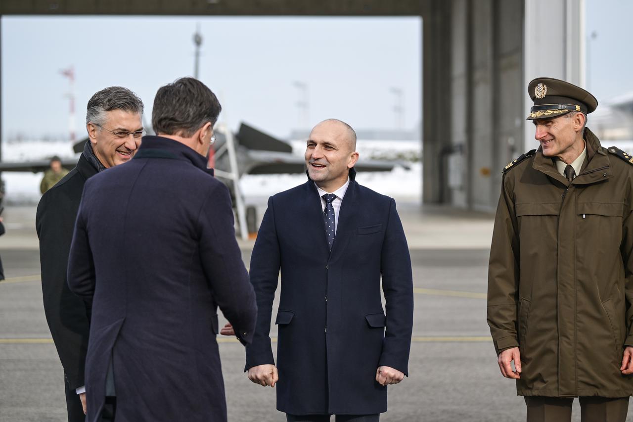 Zagreb: Dolazak glavnog tajnika NATO-a Marka Ruttea u Hrvatsku