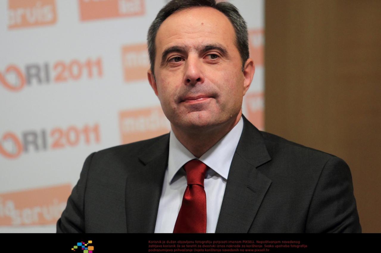 '26.10.2011., Zagreb - Suceljavanje politickih stranaka u organizaciji Vecernjeg lista i Media servisa. Daniel Srb. Photo: Antonio Bronic/PIXSELL'