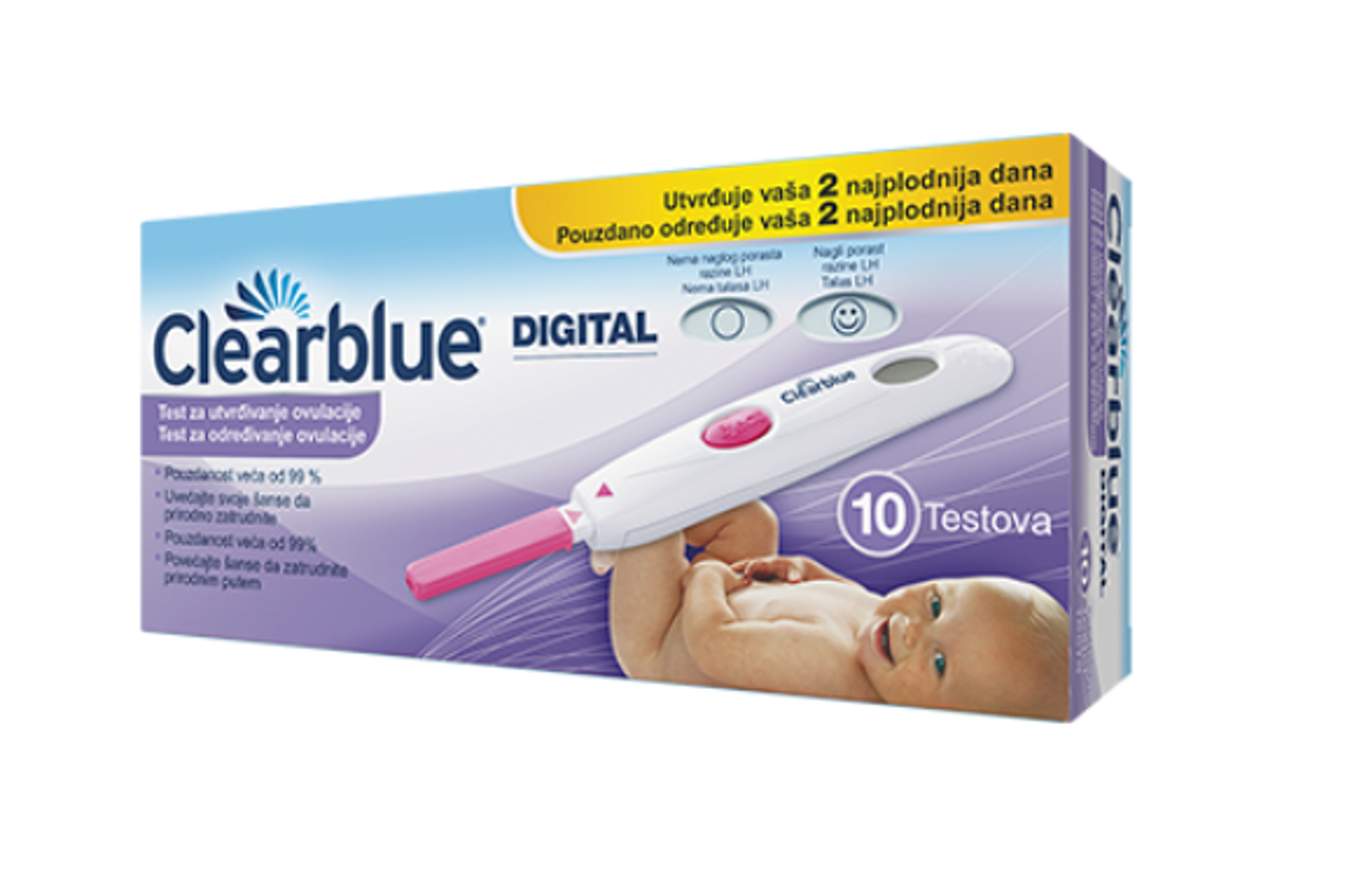 Clearblue ovulacijski test
