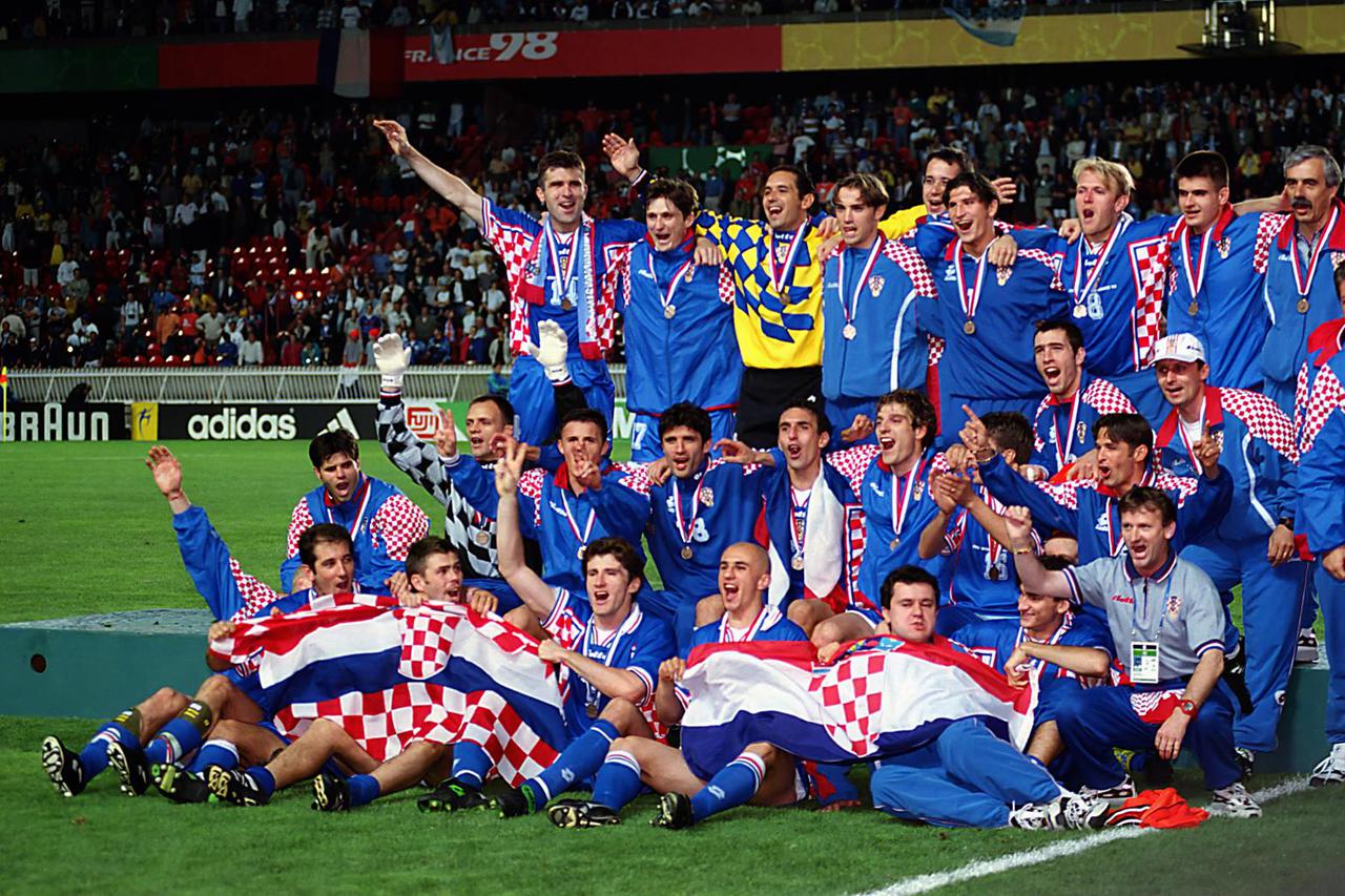 Hrvatska na Svjetskom prvenstvu u Francuskoj 1998. godine