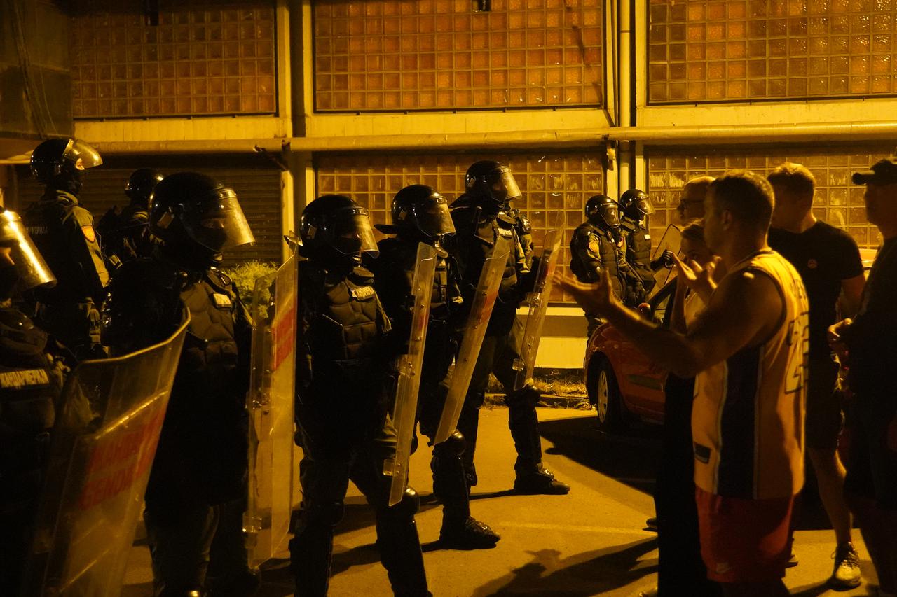 Beograd: Prosvjed građana i studenata u Novom Beogradu