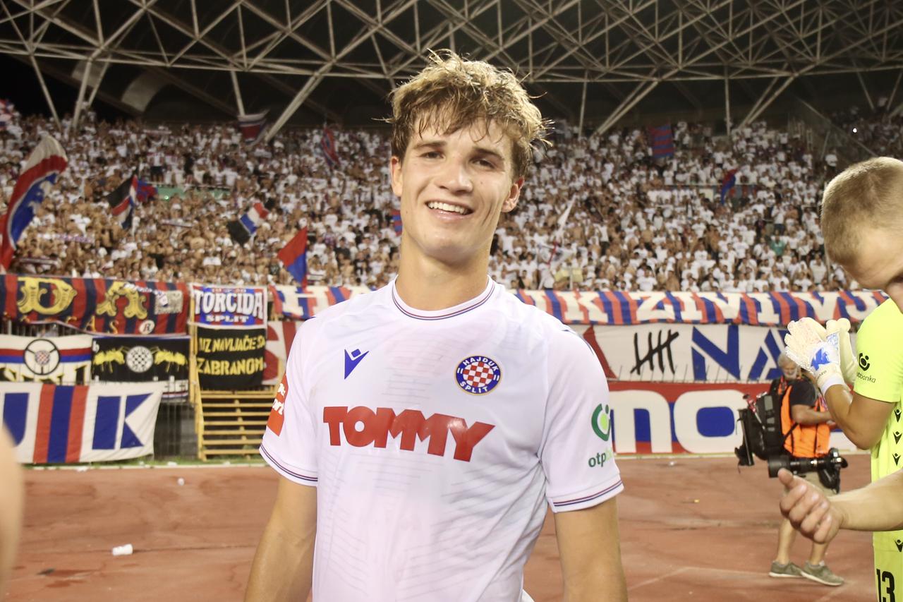 Split: Utakmica 2. kola SuperSport HNL-a između HNK Hajduk i HNK Rijeka