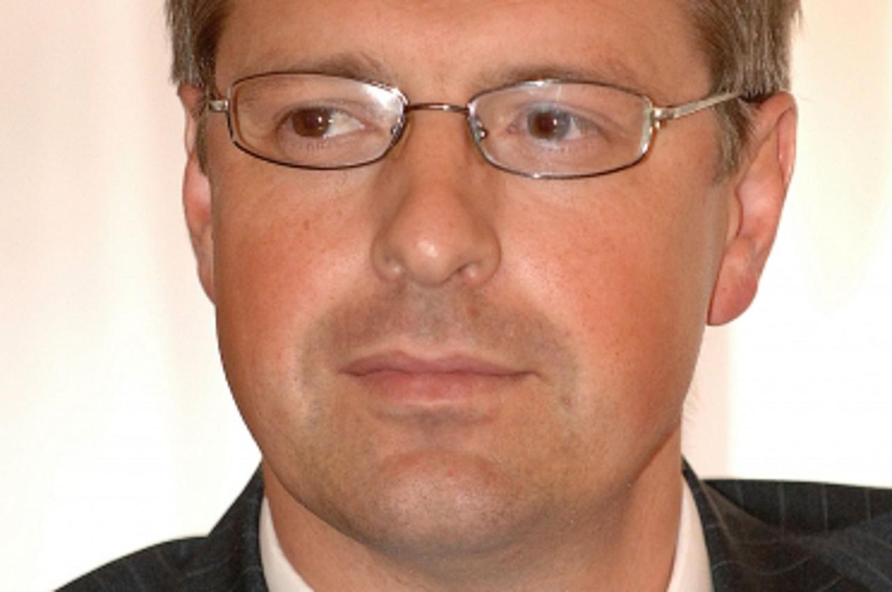 '21.05.2010., Cakovec - Vedran Mikulic,predsjednik Gradskog odbora HDZ-a Cakovec Photo: Vjeran Zganec-Rogulja/PIXSELL'