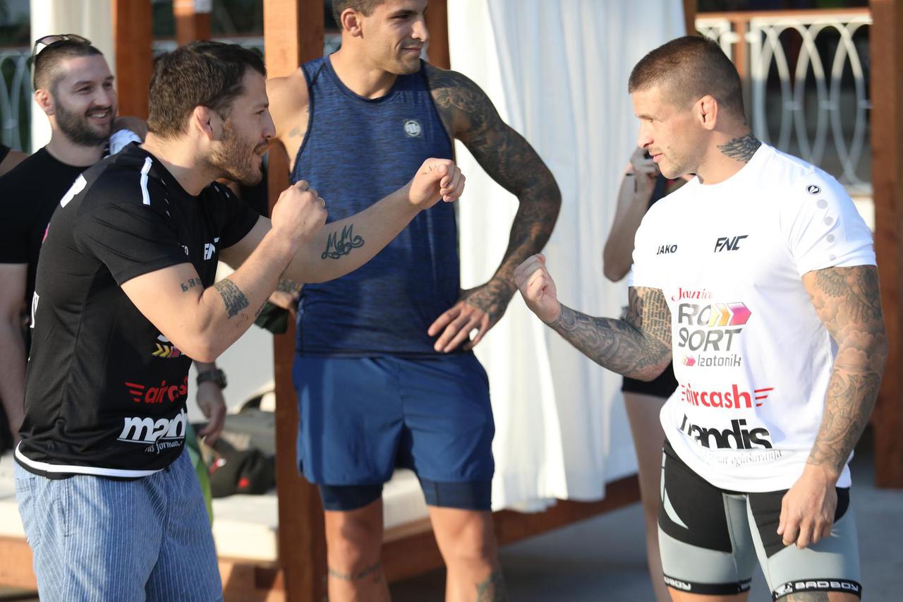 Vodice: Vaganje uoči meča Croata Barrio - Vaso Bakočević