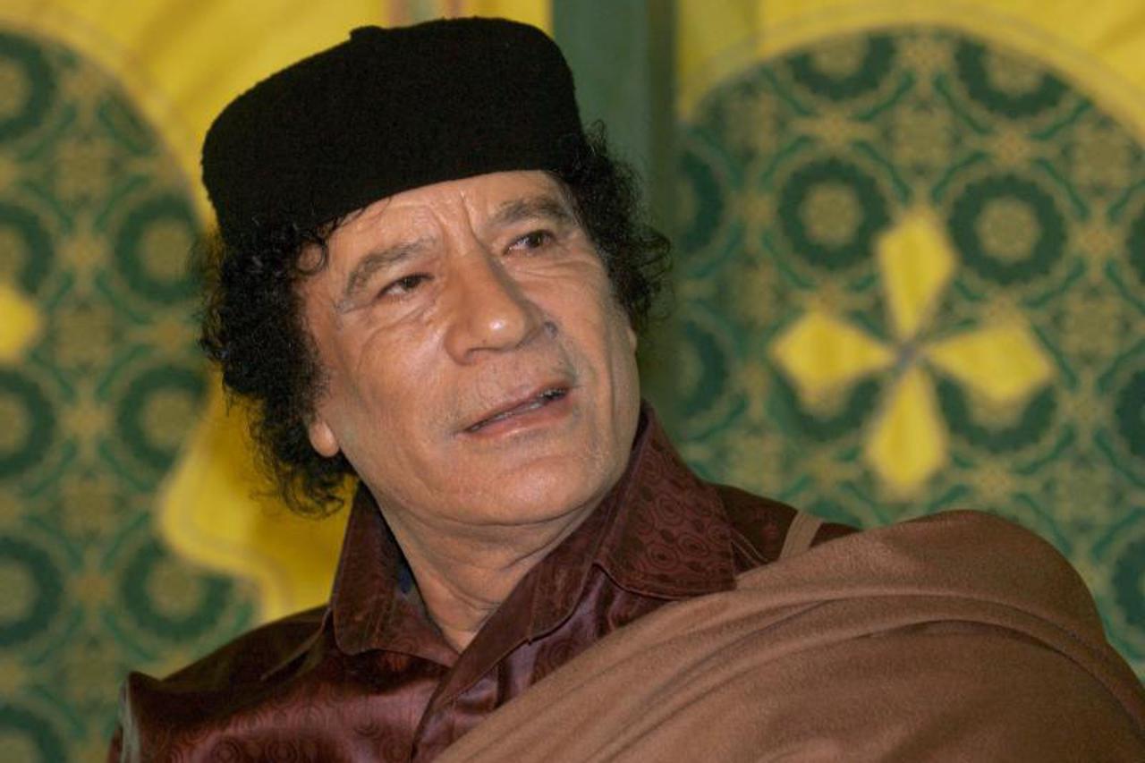 Moamer Gadafi