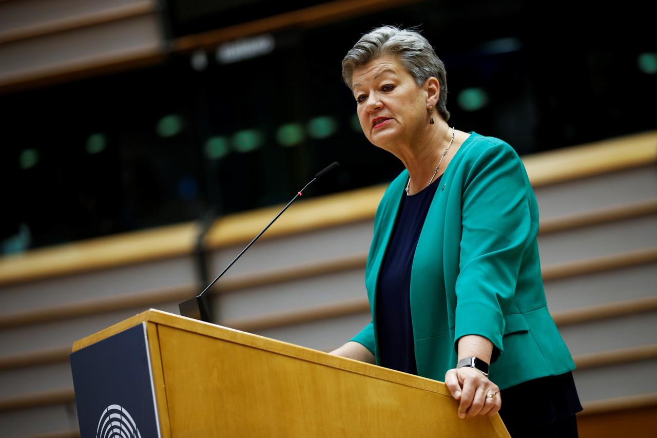 Plenary debate at the European Parliament in Brussels