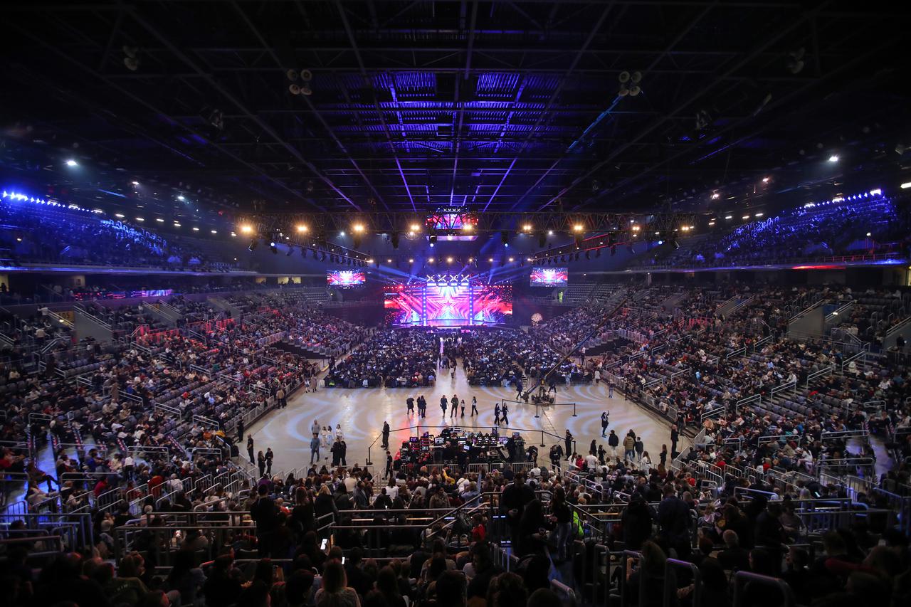 Zagreb: U Areni Zagreb pripreme pred veliko finale Supertalenta