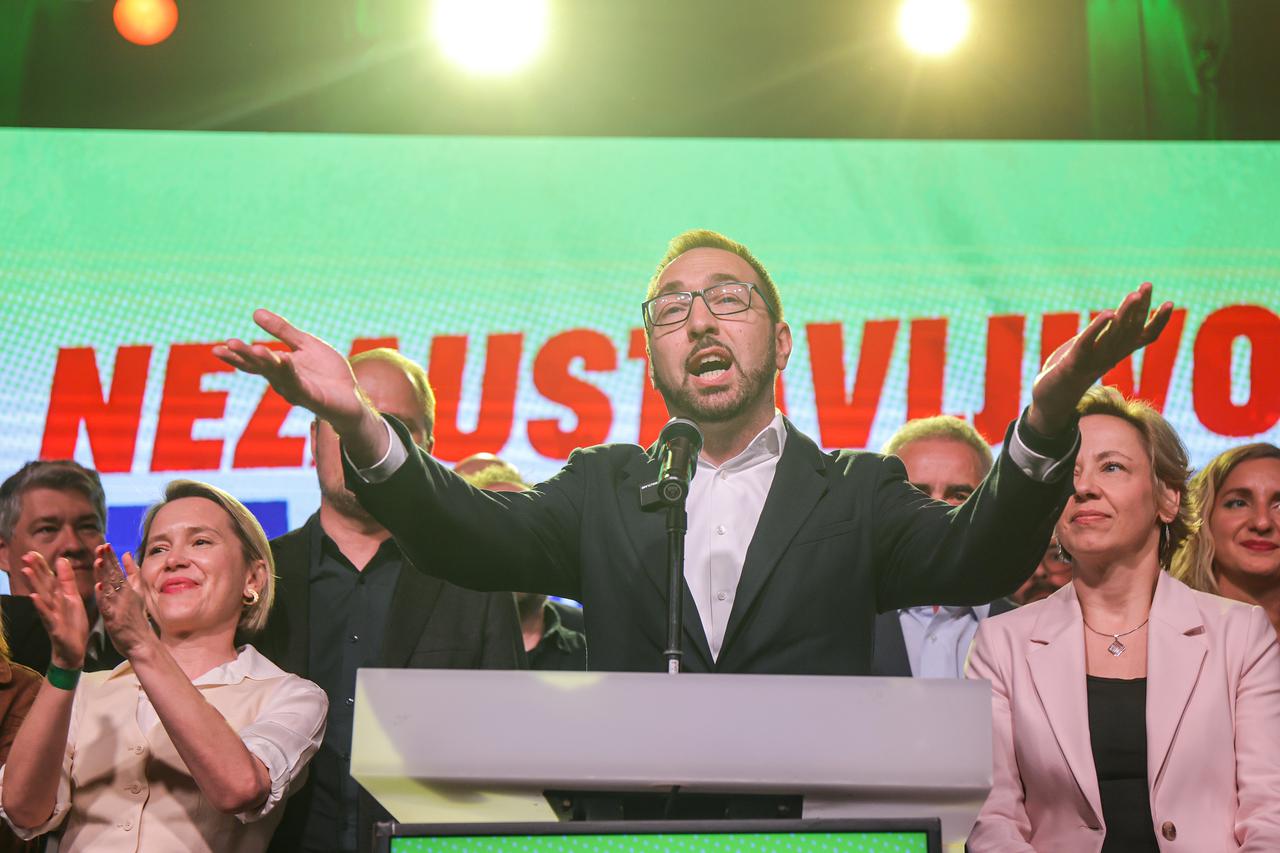 Tomašević održao pobjednički govor