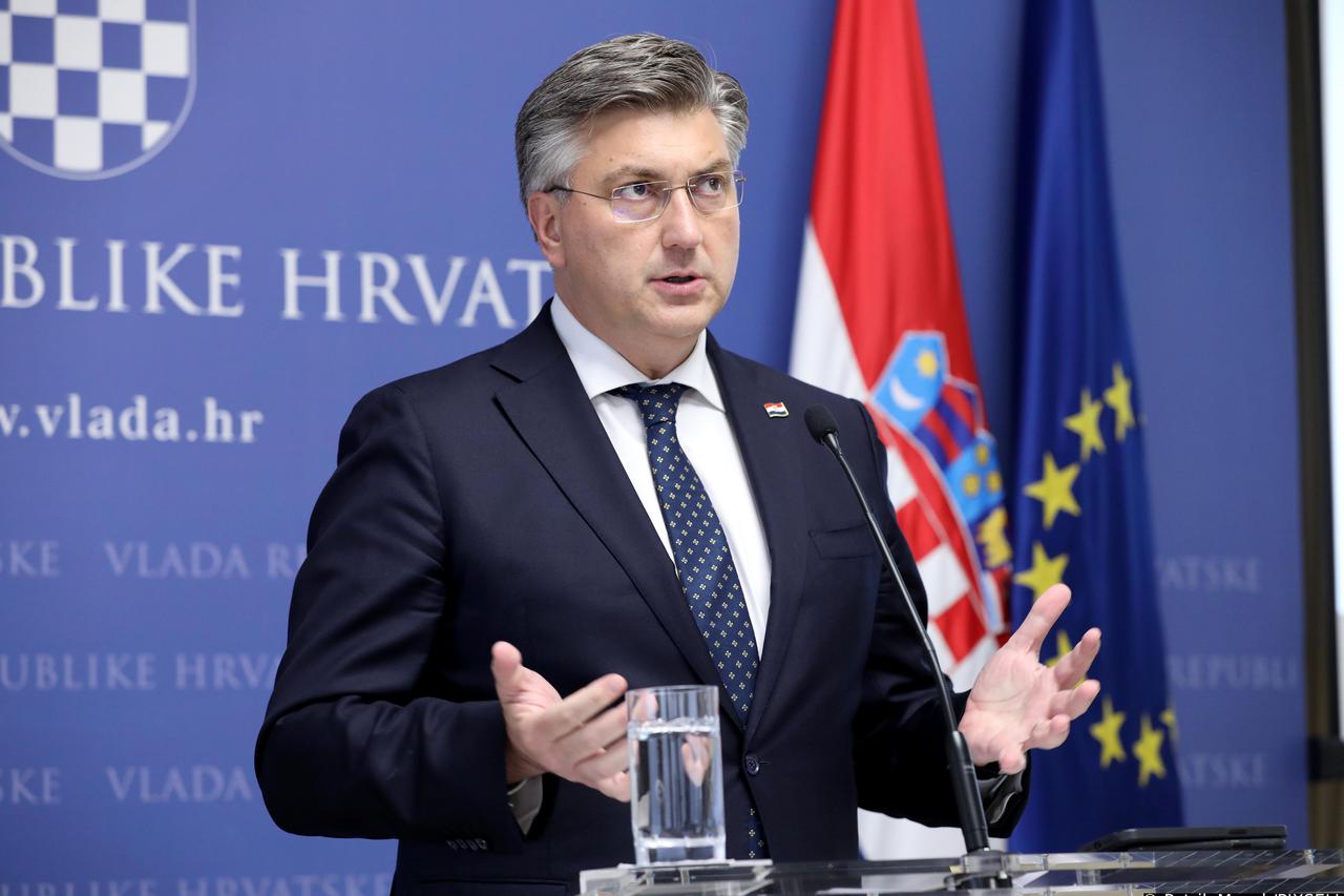 Plenković na izvanrednoj konferenciji nakon rezultata analize Europske komisije