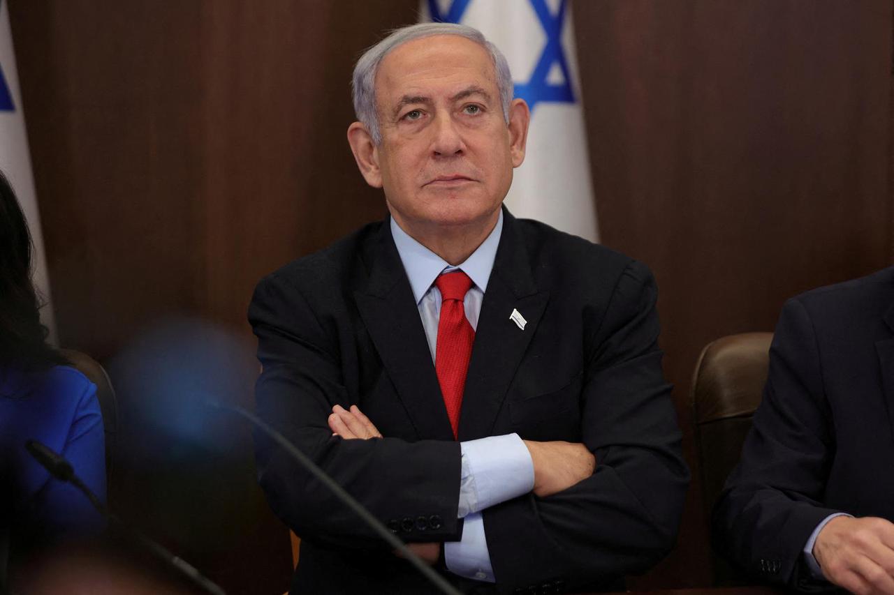 FILE PHOTO: Israeli Prime Minister Netanyahu convenes cabinet meeting