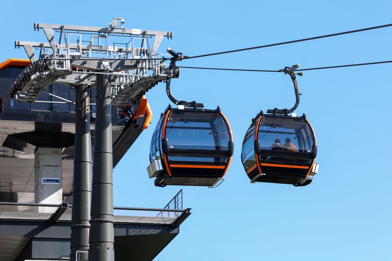 Zagreb: Žičara Sljeme ponovno puštena u pogon