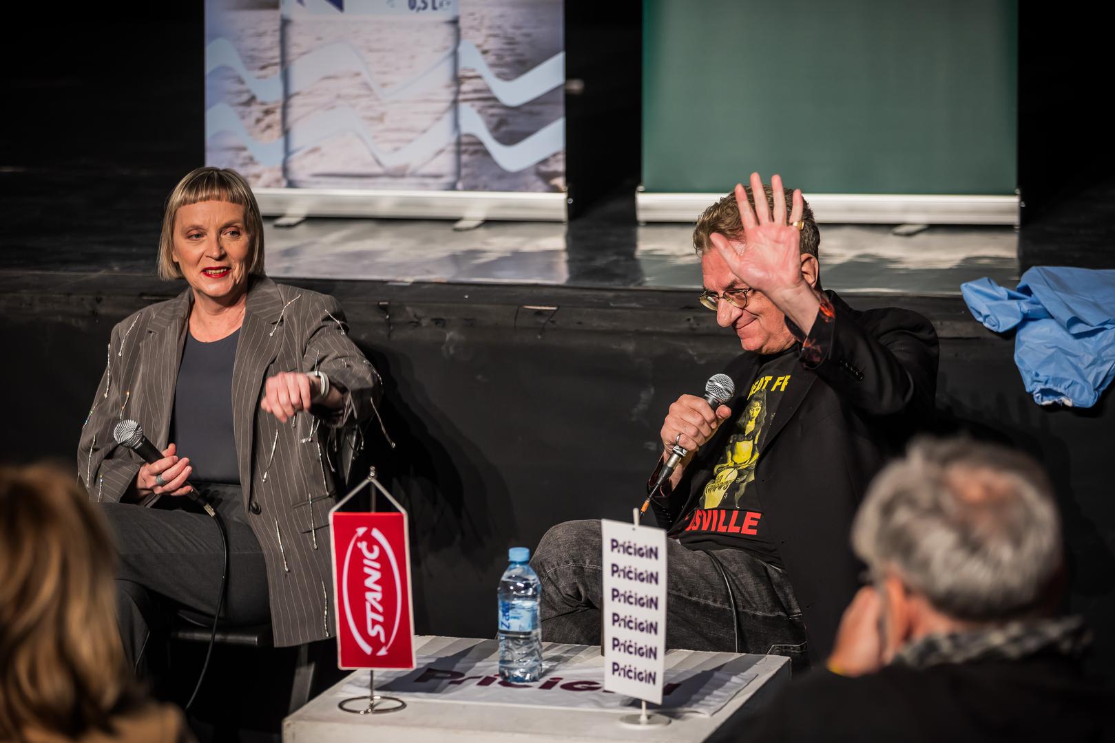 Jagna Pogačnik i Branko Kostelski
