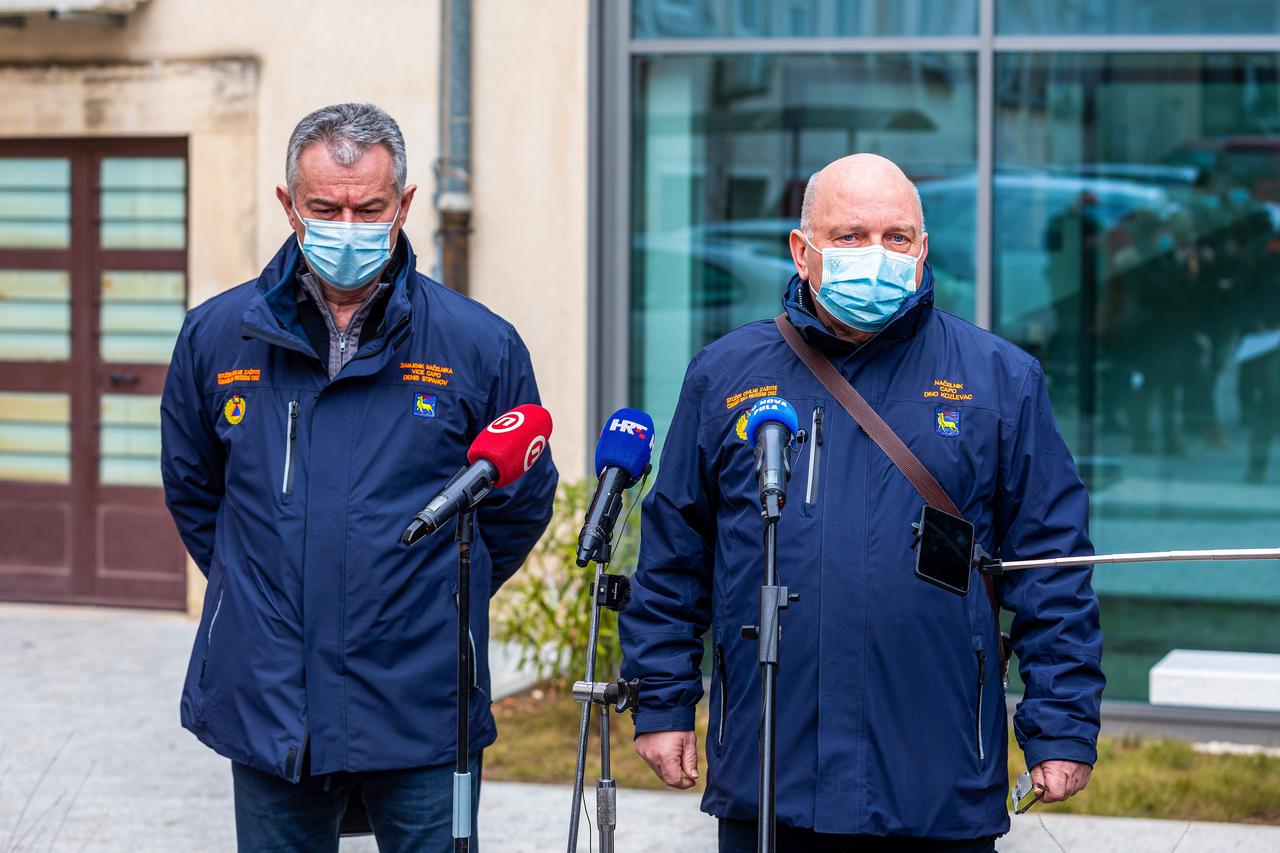 Pula: Izjava za medije nakon sjednice Stožera civilne zaštite Istarske županije