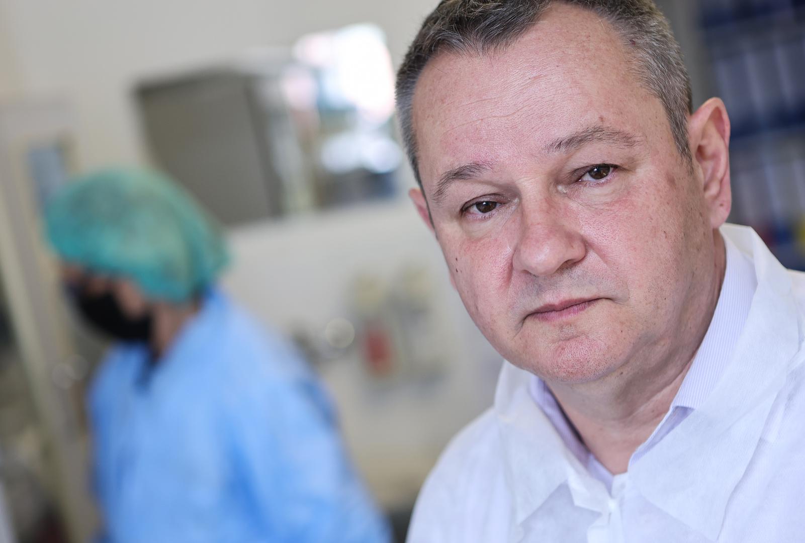 20.05.2021., Zagreb - Vedran Cardzic ravnatelj Imunoloskog zavoda. Photo: Marko Prpic/PIXSELL