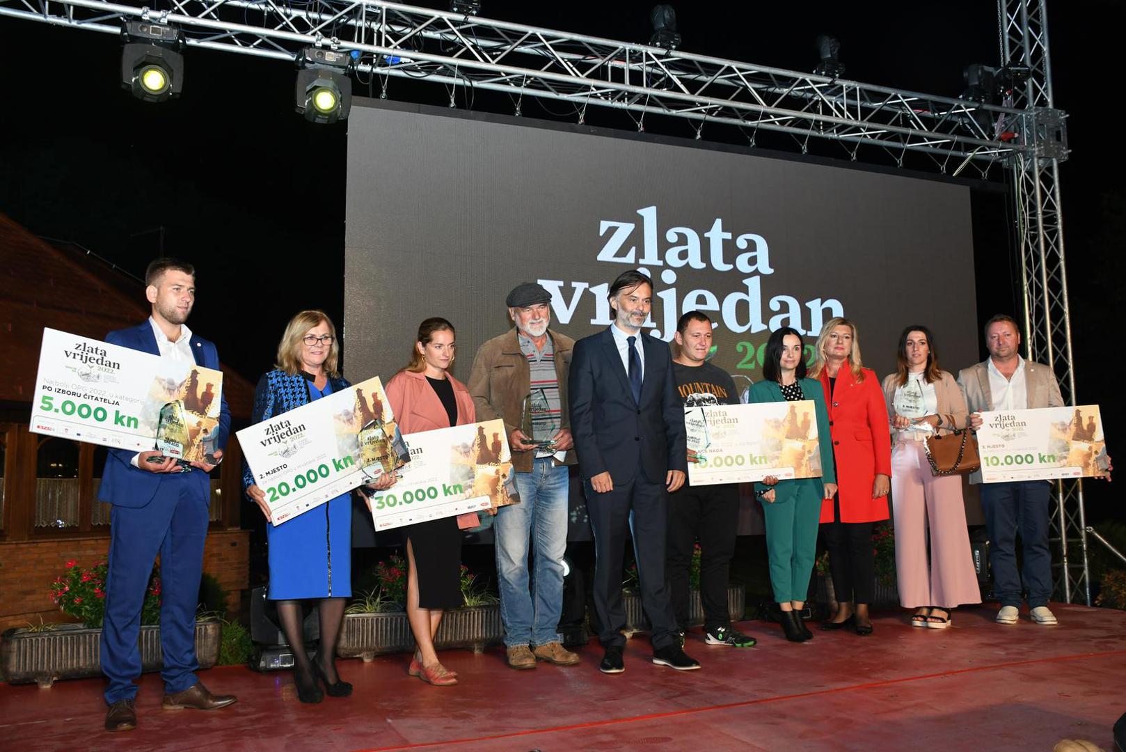 02.09.2022., Mala Ludina - Seoski turizam Moslavacka prica, proglasenje najboljeg OPG-a u izboru Vecernjeg lista "Zlata vrijedan". Photo: Nikola Cutuk/PIXSELL
