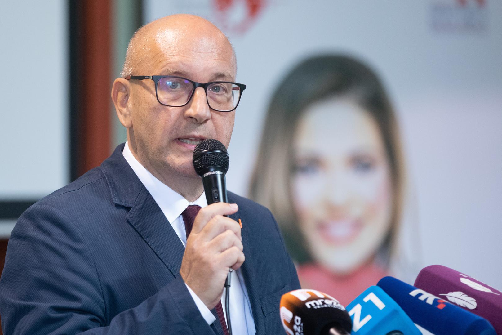 02.10.2020., Zagreb - S ciljem podizanja svjesnosti o cinjenici kako su upravo zene najpogodjenija skupina koja obolijeva od kardiovaskularnih bolesti, Zaklada Hrvatska kuca srca pokrenula je projekt  - Zena i srce. Goran Krstacic.Photo: Davor Puklavec/PIXSELL