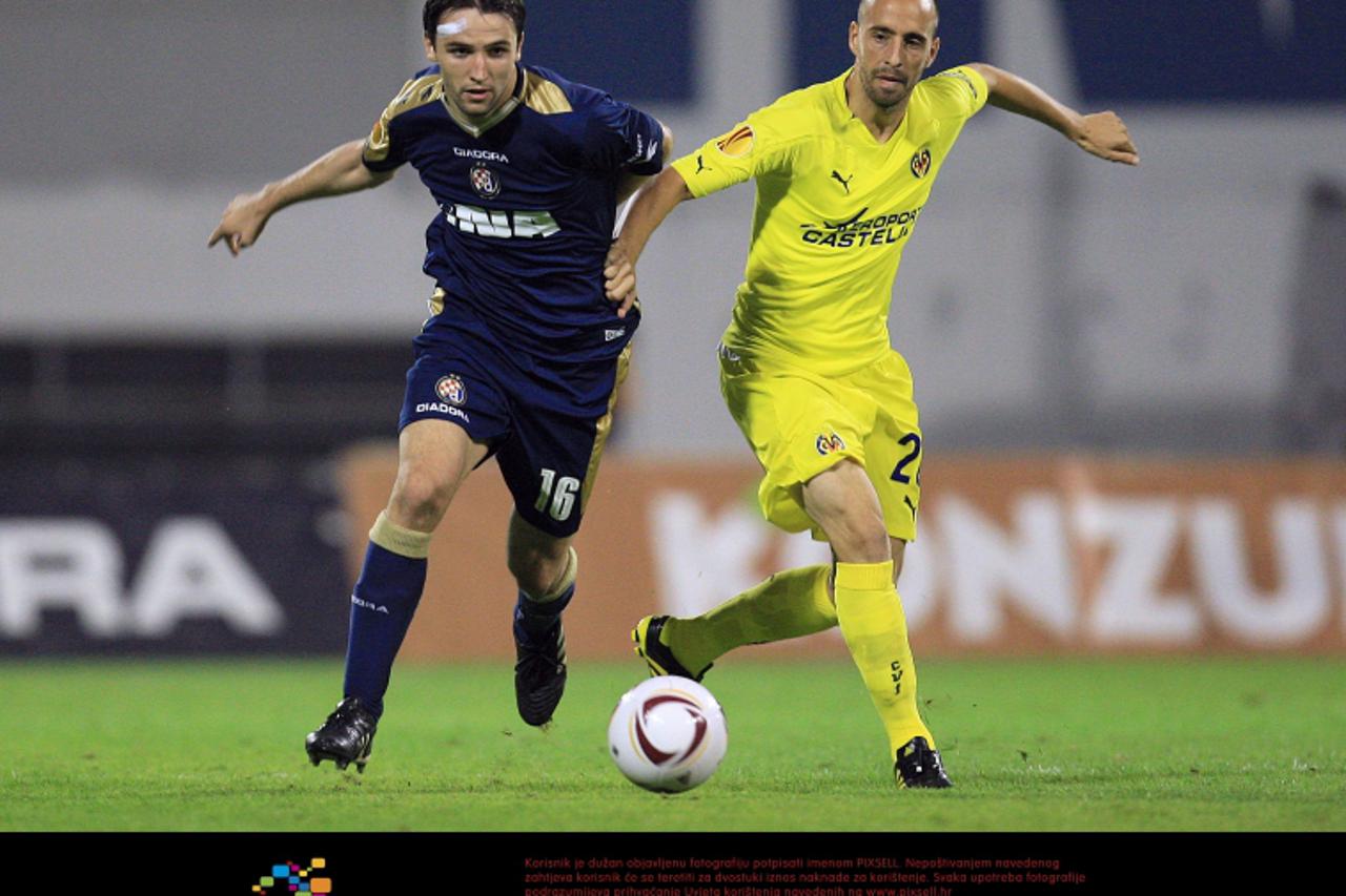 \'16.09.2010., Stadion Maksimir, Zagreb - Europska liga, skupina D, Dinamo - Villarreal.Milan Badelj. Photo: Igor Kralj/PIXSELL\'