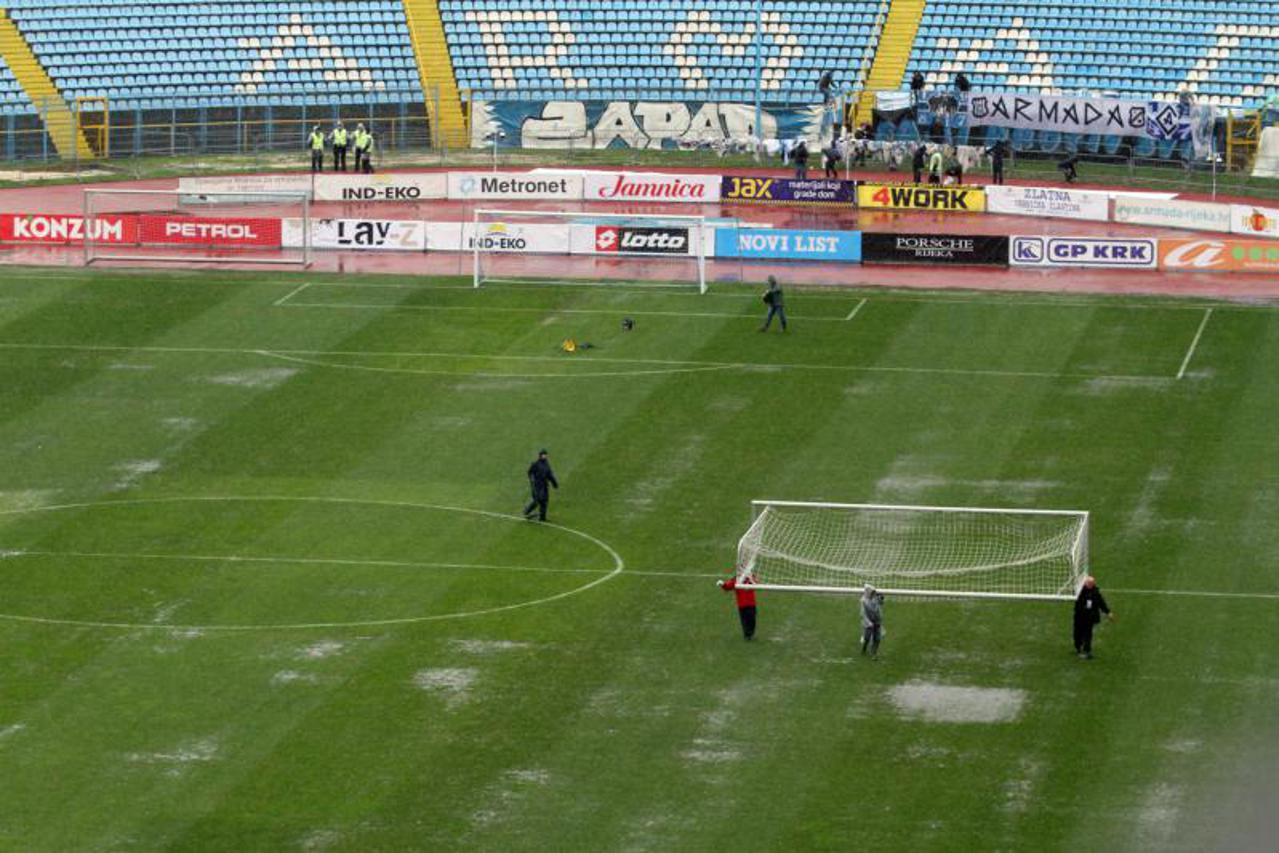 Odgođena utakmica Rijeke i Dinama na Kantridi
