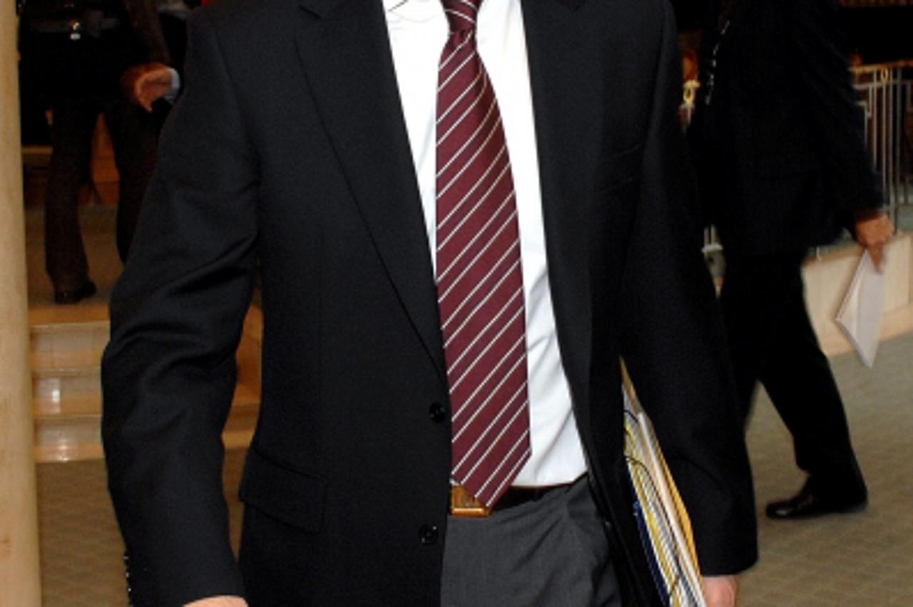 'sport...zagreb....30.01.2008. hotel sheraton - uefa zvrsni odbor/ beckenbauer foto: marko lukunic'