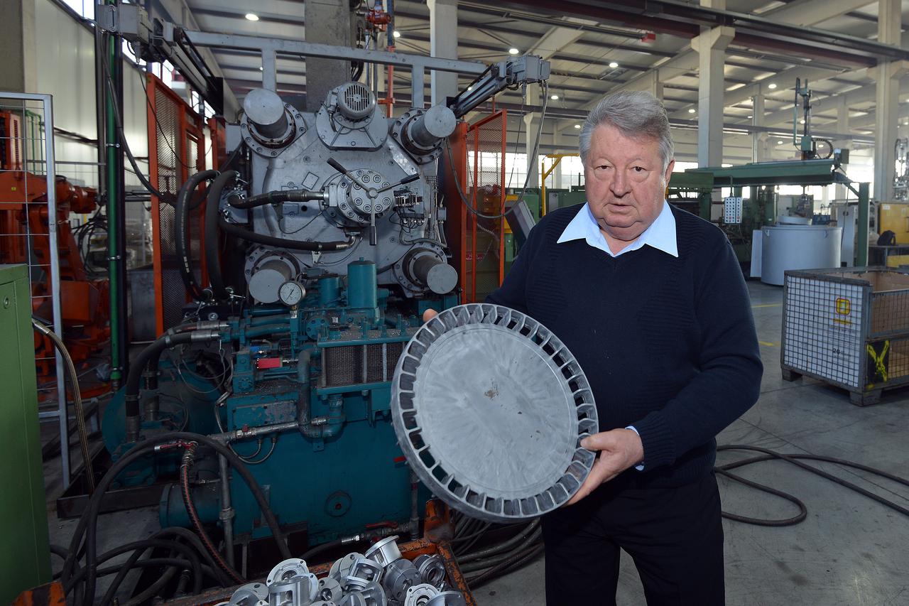 19.11.2015., Breznicki Hum - Stjepan Safran, poduzetnik koji je proslavio 50 obljetnicu poduzetnistva. 