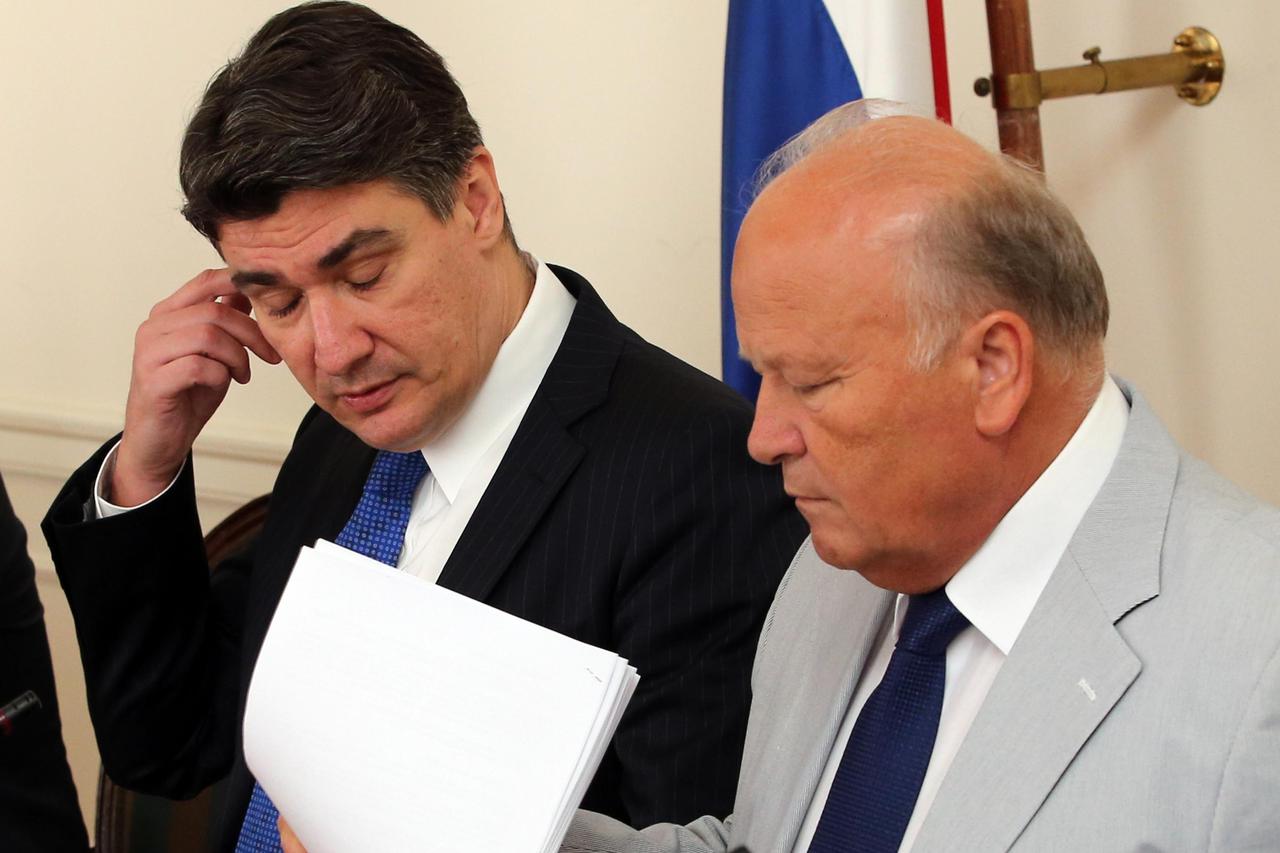 Slavko Linić i Zoran Milanović