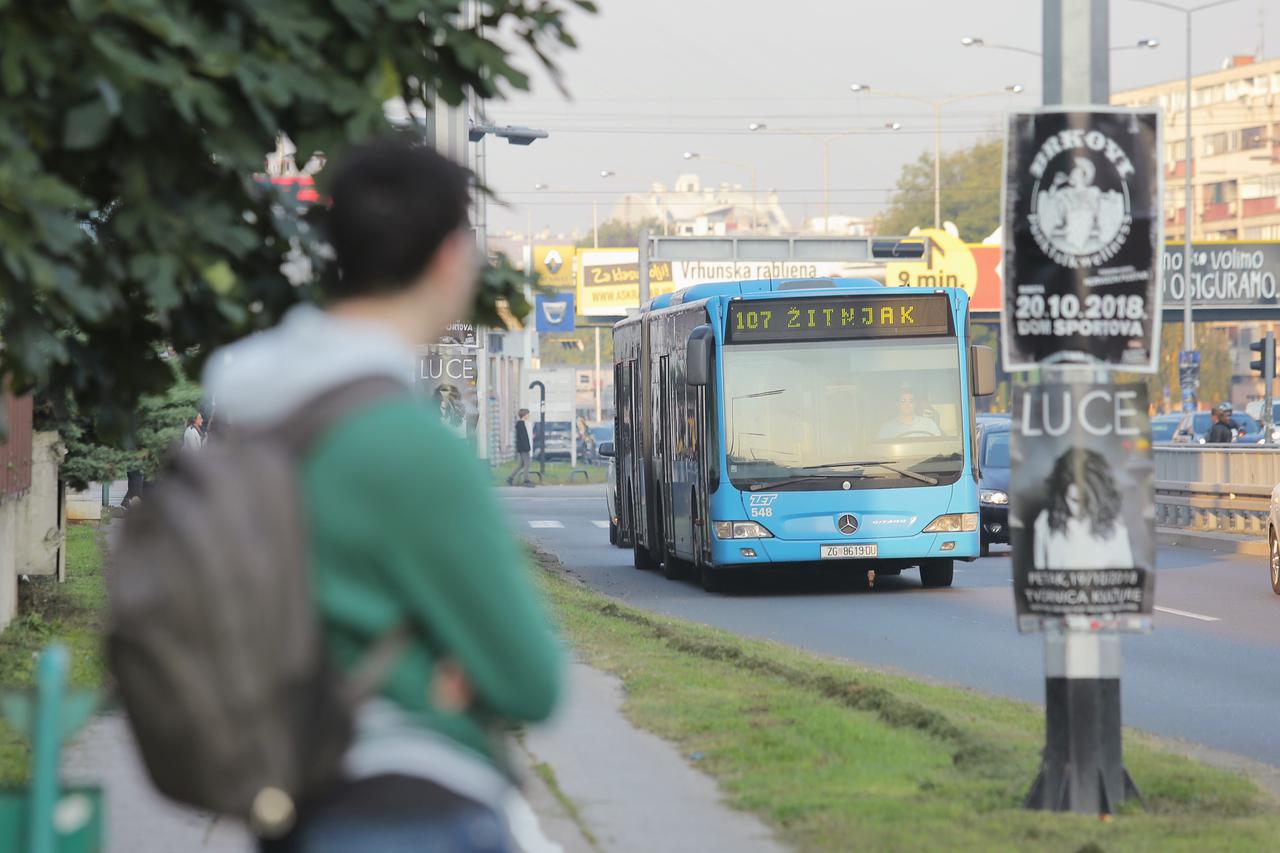 Zagreb: Autobusna linija 107, Jankomir - Žitnjak