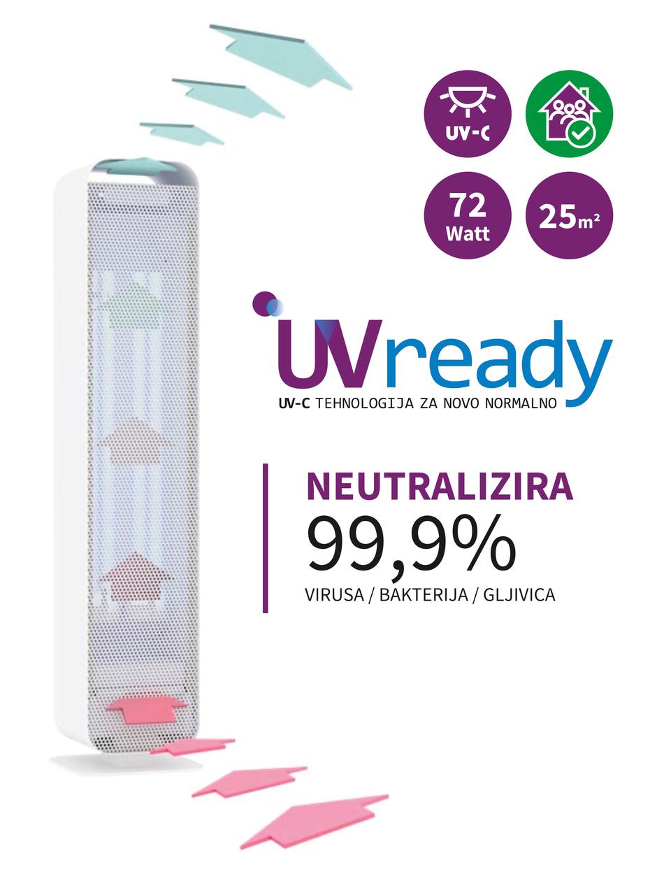 Dezinfekcija ultraljubičastim (UV-C) svjetiljkama