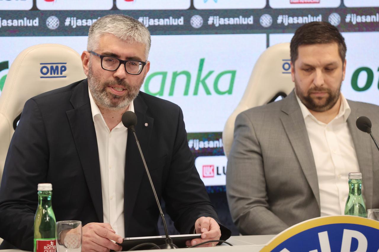 Split: Konferencija za medije u Hajduku