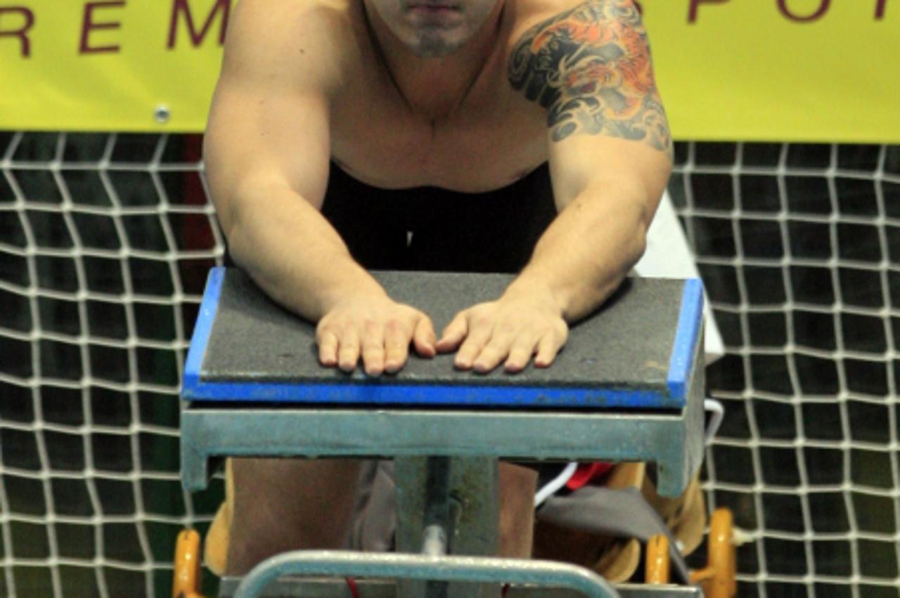 \'13.11.2010., Plivaliste Mladost, Zagreb - 38. medjunarodni plivacki miting. Alexei Puninski Photo: Slavko Midzor/PIXSELL\'