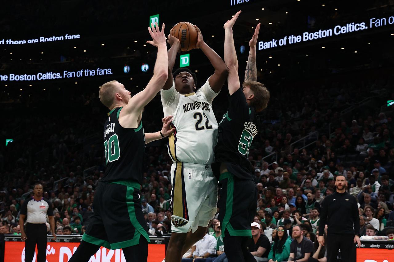 NBA: New Orleans Pelicans at Boston Celtics