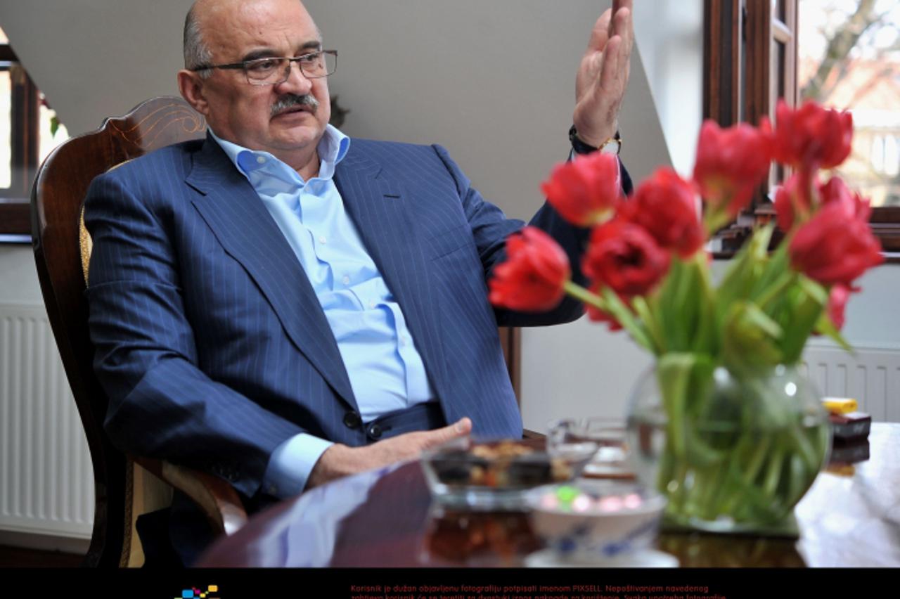 '22.03.2012., Zagreb - Ivan Cermak, umirovljeni general Hrvatske vojske.  Photo: Marko Lukunic/PIXSELL'