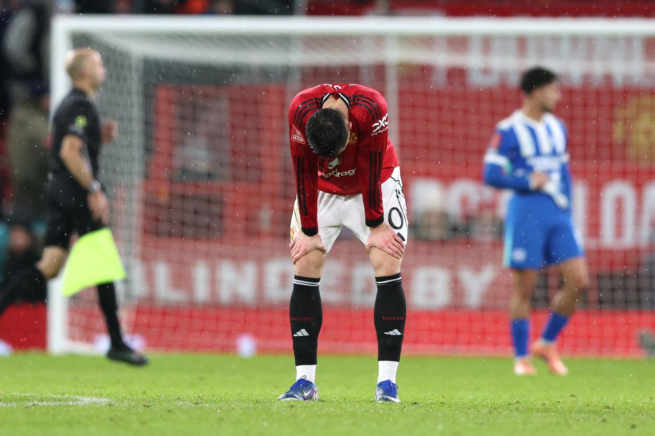 FA Cup - Third Round - Manchester United v Brighton & Hove Albion
