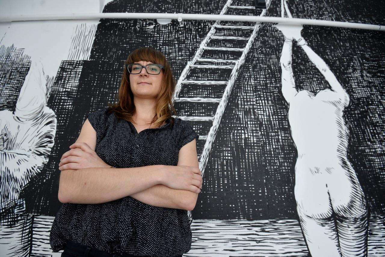 30.06.2015., Zagreb - Muzej torture, novi muzej u Zagrebu izlaze sprave za mucenje. Kustosica Ana Dana Beros.  Photo: Marko Lukunic/PIXSELL