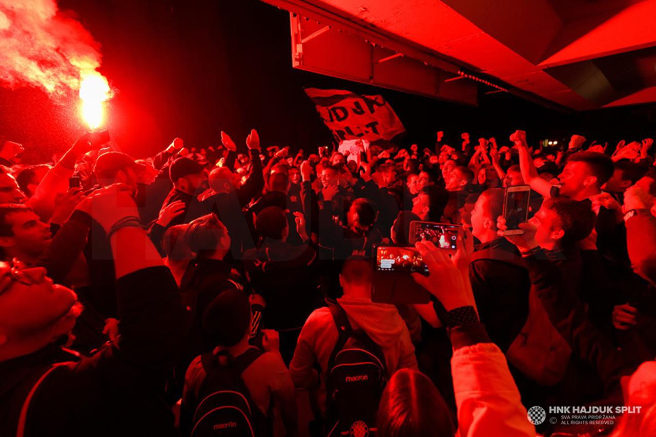 Doček Hajdukovih pionira