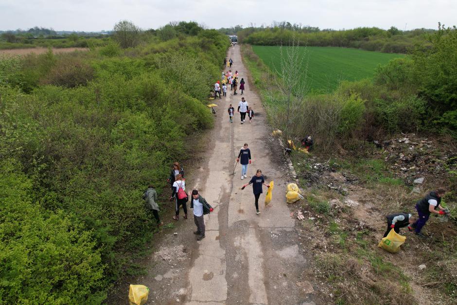 Snimka dronom iz Velike Gorice