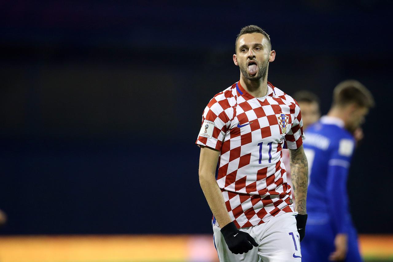 12.11.2016., stadion Maksimir, Zagreb - Kvalifikacijska utakmica za odlazak na Svjetsko prvenstvo koje ce se odrzati 2018. godine u Rusiji, skupina I, 4. kolo, Hrvatska - Island. Marcelo Brozovic. Photo: Goran Stanzl/PIXSELL