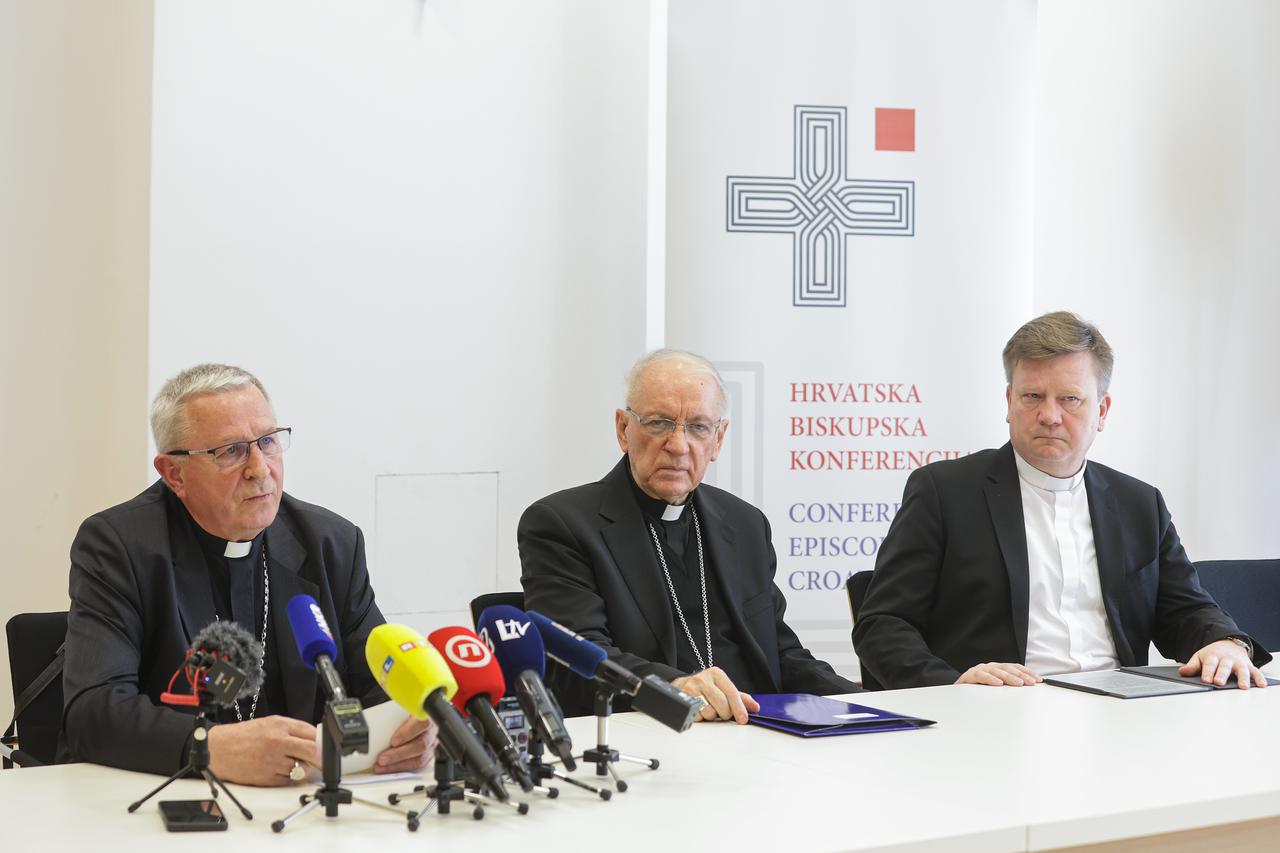 Zagreb: Konferencija za medije o 68. plenarnom zasjedanju Sabora HBK-a