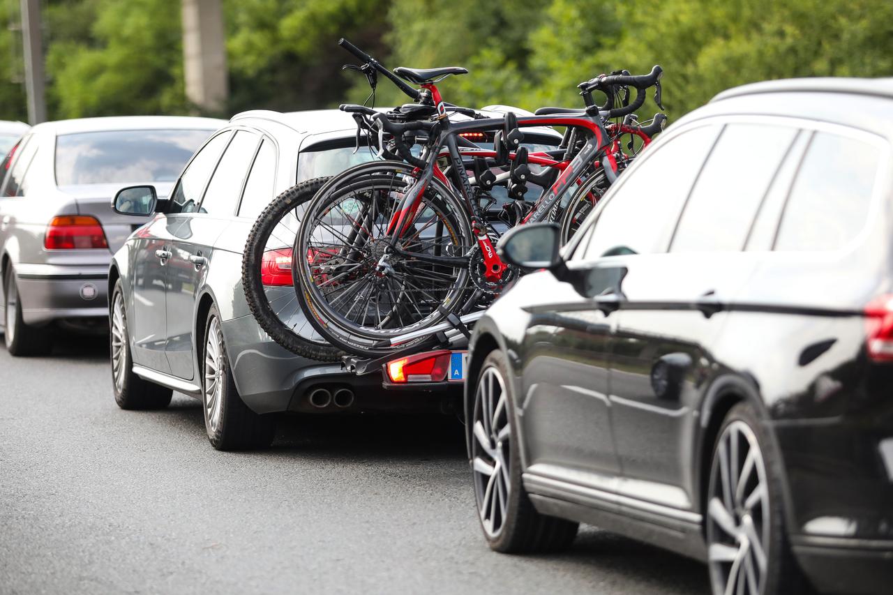 Gužve na zagrebačkoj obilaznici prema Lučkom