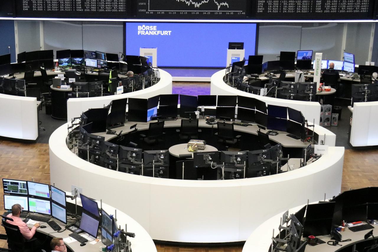 German share price index DAX graph is pictured at the stock exchange in Frankfurt